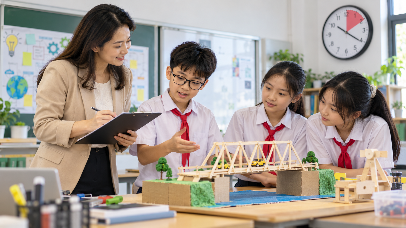 Bảng tiêu chí đánh giá sản phẩm STEM trong tiết 40 phút